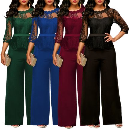 Sexy lace jumpsuit new style