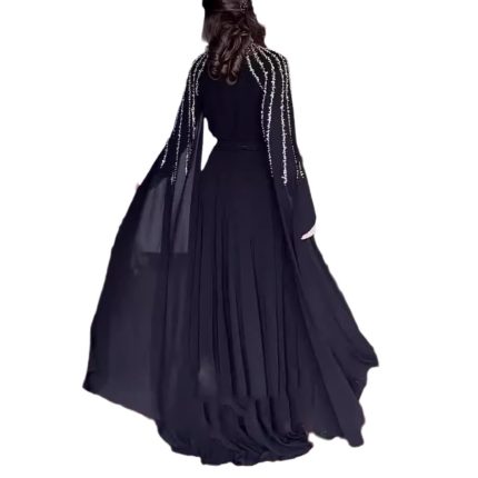 Spring/Summer New Middle Eastern Hot Diamond Robe Evening Dress